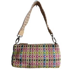 The Sak Vintage 90s Ribbon Woven Bag